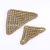 Straw Pet Pad Kennel Dog Bed Cat Nest round Long Rattan Mat Cat Nest Triangle Cat Pad