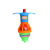 Color Gyro Catapult with Transmitter Student Flash Luminous Rotating Gyro Stall Supply Gift Toy