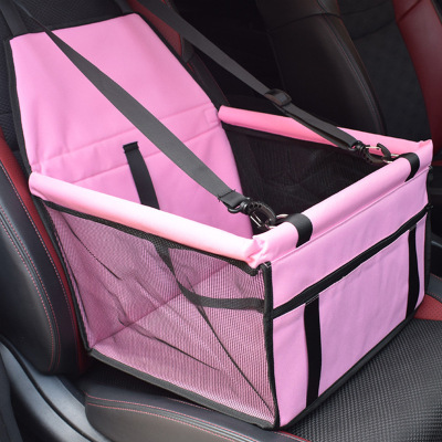 Factory Direct Sales Pet Car Mat Mesh Pannier Bag Breathable Waterproof Double Layer Pet Bag for Car Use Travel Automobile Cushion