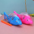 Children's Toy TikTok Same Electric Music Swing Fishnet Red Stall Luminous Colorful Simulated Fish Boys and Girls