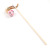 Cat Pet Toy Cat Teaser Feather Bell Mouse Relieving Stuffy Wooden Rod Interactive Self-Hi Wooden Cat Playing Rod Wholesale