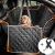 Car Dog Bed Anti-Dirty Waterproof Vehicle-Mounted Pet Rear Mat Quilted Cotton Dog Car Mat Car Rear Seat Pet Pad