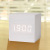 Factory Direct Supply Creative Led Wooden Clock New Lazy Voice Control Alarm Clock Student Gift Electronic Clock Square Clock