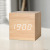 Factory Direct Supply Creative Led Wooden Clock New Lazy Voice Control Alarm Clock Student Gift Electronic Clock Square Clock