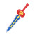 Children's Toy Sword Stall Toy Flash Music Sword Light Music Retractable Vibration Electronic Luminous Toy
