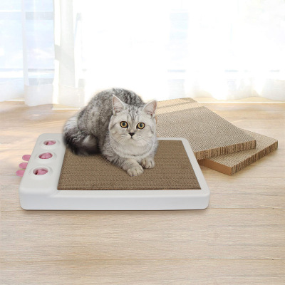 Cat Scratch Board Pet Cat Toy Function Multi-Corrugated Paper Relieving Stuffy Pet Supplies Pet Cat Scratching Board Cat Treadmill