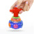 Music Light-Emitting Gyro Toy Children's Sound and Light Flying Saucer Imitation Wood Gyro Toy Stall Supply Hot Sale