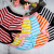 Summer New Dog Clothes Pet Clothing Striped round Neck T-shirt Small and Medium-Sized Dogs Pomeranian Teddy Spring and Summer Thin