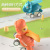 Children's Toy Car Press Cloak Dinosaur Pull Back Car Children Baby Boy Inertia Car Night Market Stall Toy