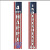 Cross-Border Origin Supply American Independence Day Porch Flag Labor Day American Stars and Stripes Couplet