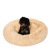 Plush Kennel Pet Bed Pet Supplies Winter Waterproof Bite-Resistant Warm Non-Stick Fur Pet Bed Cat Nest Wholesale