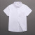 Children's Pure White Shirt Boys Cotton Shirt Long Short Sleeve Boys Middle School Students Campus Clothing Generation Wholesale