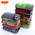 Towel Jacquard Leaves for Sanitary Running on Rivers and Lakes Stall Cleaning Machine Foreign Trade Jacquard Big Towel