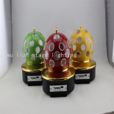 Factory Direct Sales Led Crystal Rotating Crown Effect Magic Ball Light Bar Ktv Stage Colorful Flash Light
