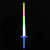New Creative Glow Telescopic Rod LED Light Stick Luminous Sword Children's Flash Toy Night Market Stall Gift