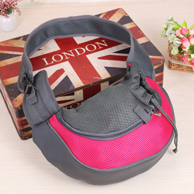 Amazon Cross-Border Pet Supplies Breathable Portable Chest Crossbody Cat and Dog Bag Shoulder Pet Bag