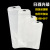 Ziplock Bag Transparent Jewelry Bag Spot round Corner White Pearlescent Bag Transparent Plastic Bag Laser Packaging Bag