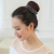 Crystal Barrettes Hair Band Female Bun Head Clip Back Head Hairpin Internet Celebrity South Korea Updo Hair Accessories Elegant Graceful