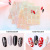 Nail Stickers Magic Color Laser Hollow Stickers Nail Decals Large Painted Print Template Stickers 24