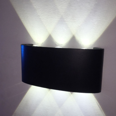 LED Wall Lamp Nordic Indoor Modern Square Stair Aisle Wall Lamp Hotel Bedside Bar Wall Lamp