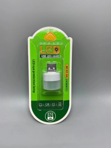 usb night light gift advertising led light 1w round light led portable night light warm light night light white light