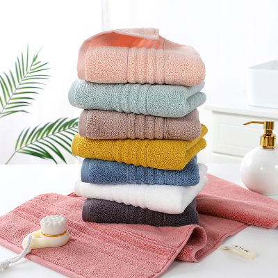 Yiwu Good Goods Super Soft Low Twist Long-Staple Cotton Towel Xinjiang Cotton Face Towel Absorbent Skin-Friendly Gift Covers Hotel Towel