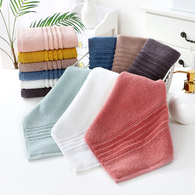 Yiwu Good Goods Pure Cotton Xinjiang Long-Staple Cotton Square Towel Fluffy Face Cloth Soft Absorbent Baby Small Tower