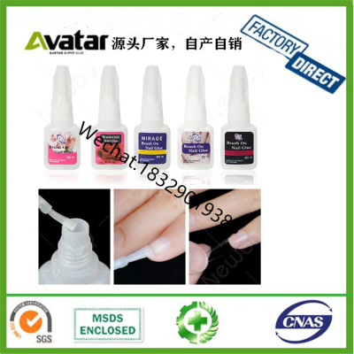 ANTALD FAKE NAIL GLUE Hot selling 10g Nail Supplies Non-toxic Acrylic Nail Glue For Artificial Nail Tips