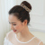 Crystal Barrettes Hair Band Female Bun Head Clip Back Head Hairpin Internet Celebrity South Korea Updo Hair Accessories Elegant Graceful
