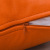 Faux Leather Pillow Light Luxury Living Room Sofa High-End Throw Pillowcase Modern Cushion Lumbar Pillow Orange Disposable Quilt Nordic