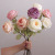 Dried Flower Plastic Edge Rose Artificial Flower Fake Rose Flower Bouquet Home Ornamental Flower Photography Props