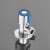 Valve Cold Water and Water Heating Faucet Universal Red and Blue Angle Valve Thickened Angle Valve Water Stop Valve