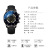 Steel Watch Men's Fashion High-End Cross-Border Hot Calendar Quartz Watch Foreign Trade Wholesale Leather Watch Strap