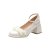 Women's Chunky Heel Pumps Spring New Gentle Lady Style Mary Jane Shallow Mouth Fairy Shoes Thick Bottom High