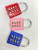 Square and round Lock Industry Button Password Lock Color Password Lock Coded Lock of Bags and Suitcases Lock Padlock