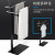 Design Stainless Steel Multi-Functional Removable Bathroom Rack Towel Rack Floor-Mounted Bath Towel Rack Punch-Free