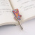 Creative Dragon Robe Phoenix Gown Emperor Empress Cheongsam Bookmark Souvenir Foreign Trade Export Metal Bookmark Gift