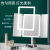 Clearness Makeup Mirror Desktop Intelligent Daylight with Light Folding Mirror Dormitory Desktop Portable Vanity Mirror