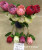 High-End Artificial Flower Home Hotel Decorations Wedding Supplies Flower Arrangement Bouquet Factory Direct Sales