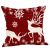 Cross-Border Amazon Hot Sale Elk Santa Claus Pillow Christmas Cotton and Linen Cushion Case Sofa Cushion