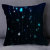 3D Digital Printing Christmas Snowflake Series Pillow Support Cross-Border E-Commerce Custom Brushed Fabric Pillowcase