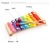 Children's Eight-Tone Percussion Piano Threading Clock Rainbow Tower Four Sets of Column Chopsticks Board Kindergarten Baby Educational Toys Wholesale