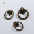 Retro European-Style Ring Bronze Handle Hanging Ring Drawer Ring Single Hole Pull Ring Cabinet Door Furniture Hardware