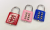 Square and round Lock Industry Button Password Lock Color Password Lock Coded Lock of Bags and Suitcases Lock Padlock