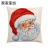 2022 Christmas Decoration Pillow Cover Linen Digital Printing Throw Pillowcase Single-Sided Printing Graphic Customization Cushion Cover