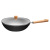 Foscom Iron Pan Frying Pan Non-Coated Non-Stick Pan Household Induction Cooker Special Kitchen Flat Pot for Gas Stove