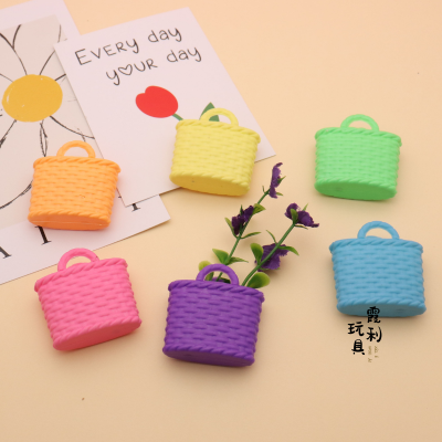 Mini Vegetable Basket Play House Toy Plastic Gift Toy Party