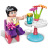 Toy Building Blocks Toy Summary] Sunshine Party DIY Splicing Girls' Assembling Game Compatible with Lego Small Particles