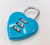 Square and round Lock Heart-Shaped Password Lock Mini Small Padlock Trolley Luggage Pencil Case Drawer Universal