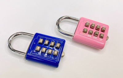Square and round Lock Industry Button Password Lock Color Password Lock Coded Lock of Bags and Suitcases Lock Padlock